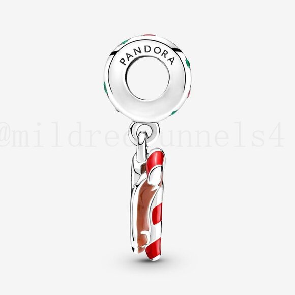 Pandora Gingerbread Man Dangle Charm - Picture 2 of 3